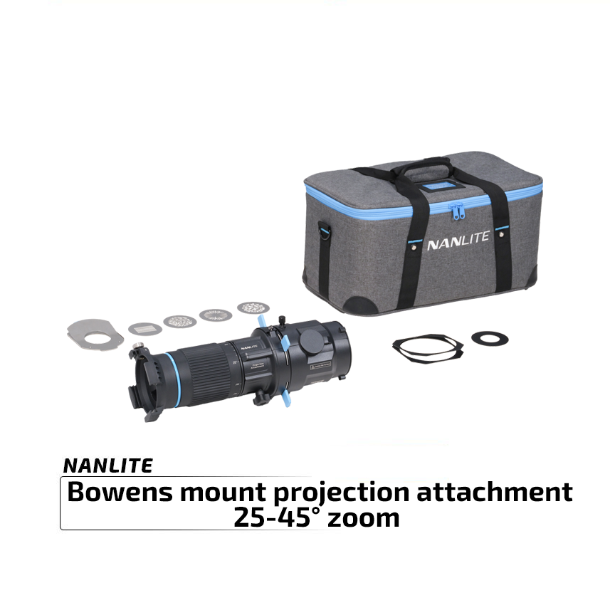 Bowens mount projection attachment 25-45 zoom
