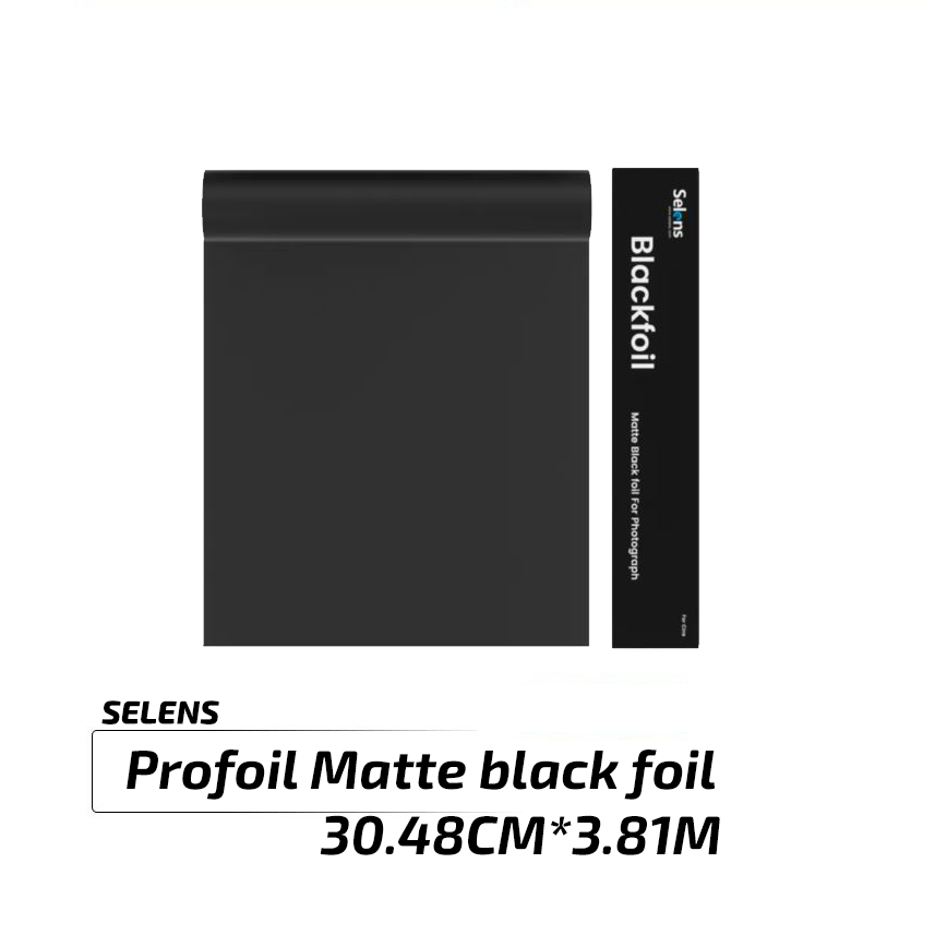 Profoil matte black foil