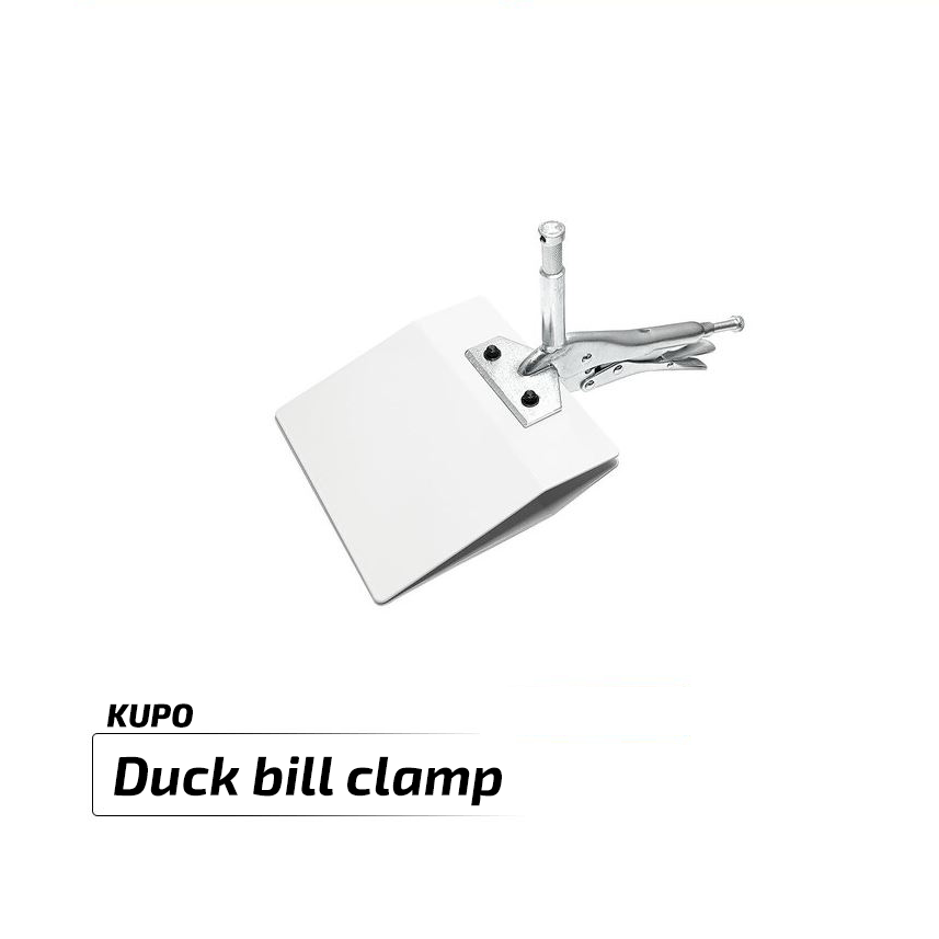 Duckbill clamp