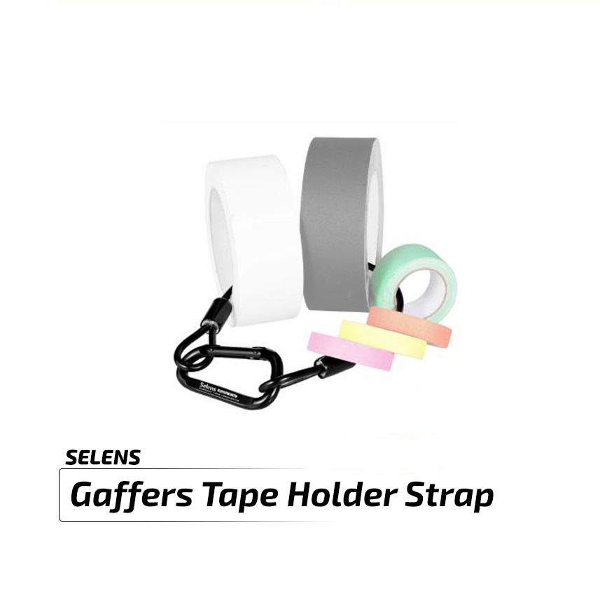 Gaffer tape holder strap