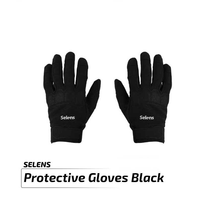 Protective gloves black