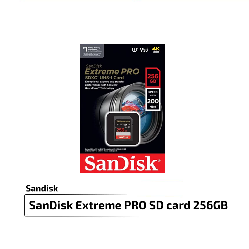 Sandisk Extreme pro 256GB