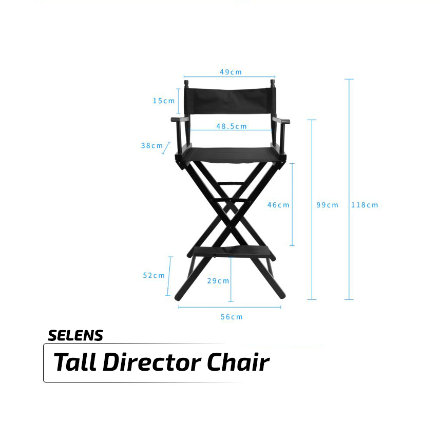 Tall director chair