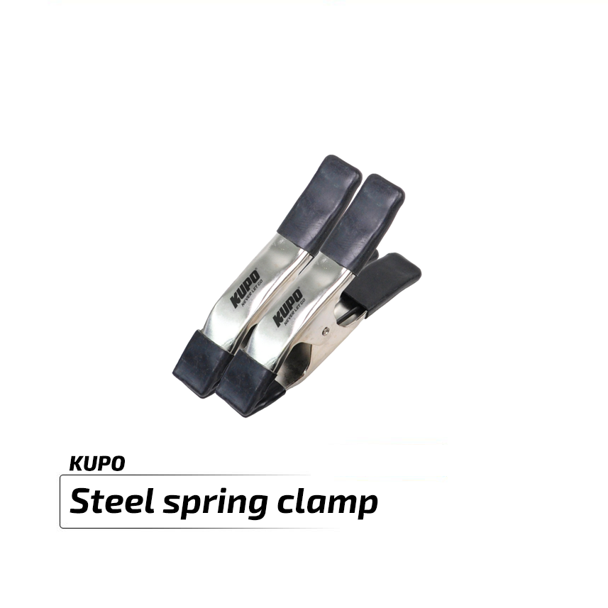 Steel spring clamp
